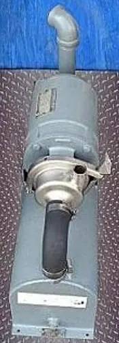 DeLaval, Vacuum Pump, 1 HP, 4.8 GPM, 7-3/4" diameter x 23-1/2" L Tank, 2" inlet, 0.5" outlet - Image 4