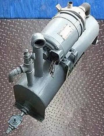 DeLaval, Vacuum Pump, 1 HP, 4.8 GPM, 7-3/4" diameter x 23-1/2" L Tank, 2" inlet, 0.5" outlet - Image 6