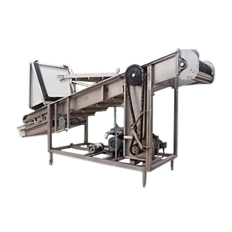 LUX, Stainless Steel Vacuum Belt Dryer, 10/4 HP, 3' 1" width x 3' 10" L infeed hopper, 6' 7" L x 3' width - Image 1