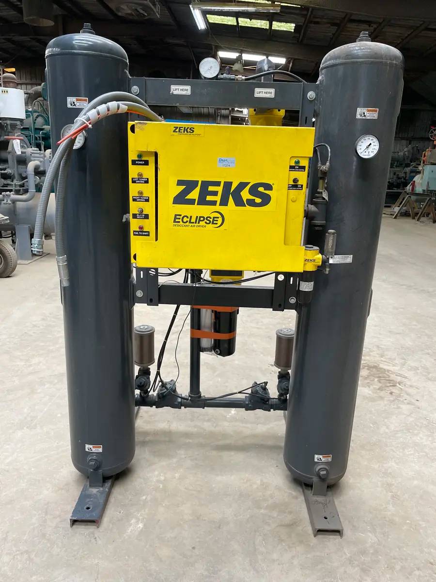 Zeks #160ZPA10M00A, Eclipse Desiccant Air Dryer, 115 V., 96 lbs/Tower, 150 psig - Image 3