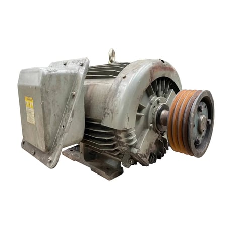 60 HP 1770 RPM Toshiba High Efficiency Induction Motor 0604FTSA211, Frame 364T, 144/72 amps, 230/460 Volts - Image 2