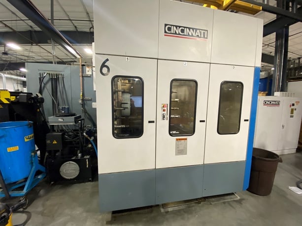 Cincinnati #HPC-630XT model D, CNC horizontal machining center, 41" X, 32" Y, 32" Z, 7000 RPM, 180 automatic - Image 5