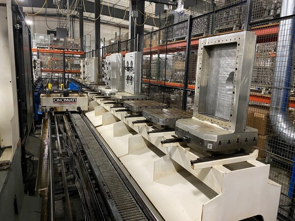 Cincinnati #HPC-630XT model D, CNC horizontal machining center, 41" X, 32" Y, 32" Z, 7000 RPM, 180 automatic - Image 6
