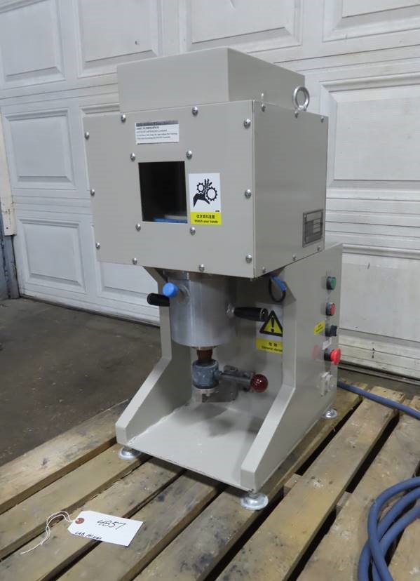 Miyazaki #MHS-80, Lab Disperser Mixer with Tank, Stainless Steel high speed blades, S/N 0423,2005 - Image 1