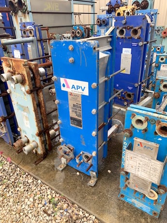 49 sq.ft., APV, VEGA017-M-12 SACC transfer cooler, 39 plates capacity, 145 psi, gasket type, .6MM plate - Image 5