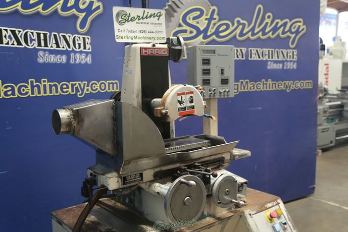 6" x 18" Harig #618, surface grinder, 7" x 5/8" x 1-1/4" wheel, 3450 RPM, manual magnetic chuck, NC computer - Image 2