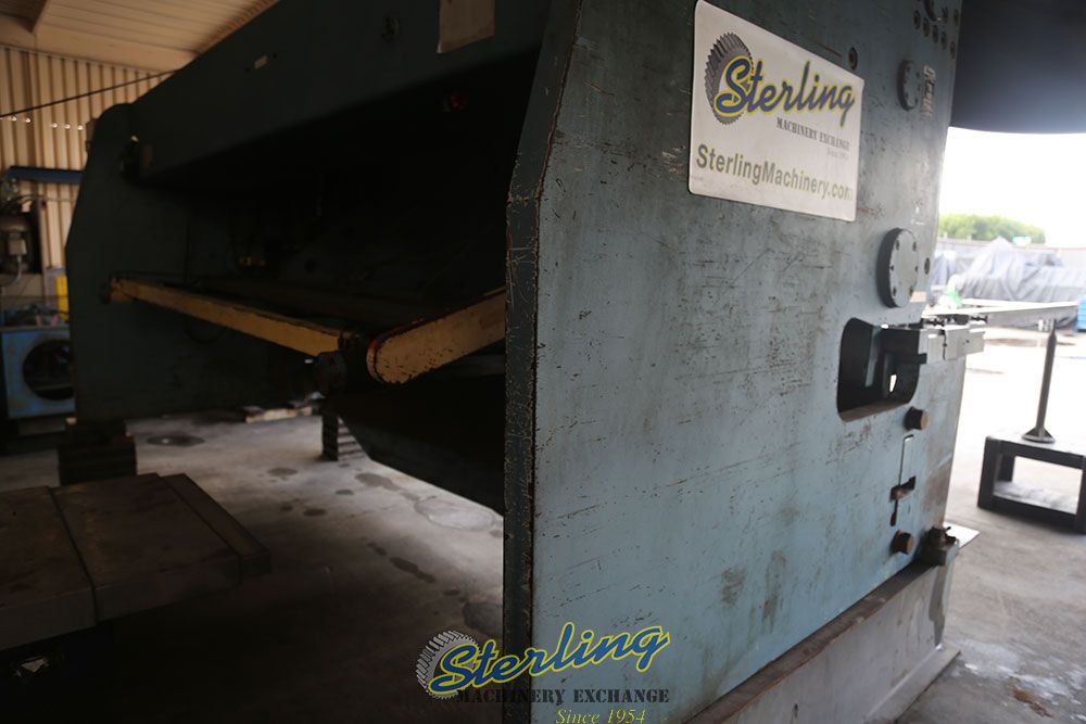 1/2" x 13' Amada #H-4013, hydraulic power shear, 40 SPM, 126" squaring arm, front support, foot pedal - Image 9