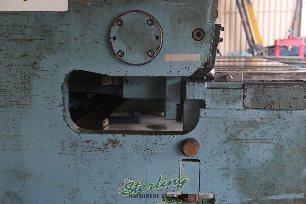 1/2" x 13' Amada #H-4013, hydraulic power shear, 40 SPM, 126" squaring arm, front support, foot pedal - Image 10