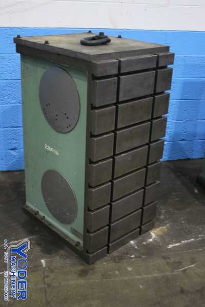 24" x 48" x 30" Giddings & Lewis T-slotted angle plates, stackable, cast iron, #75955 - Image 6