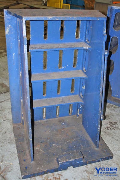 33" x 47-3/4" x 27" Cast iron angle plates, #55459 - Image 5