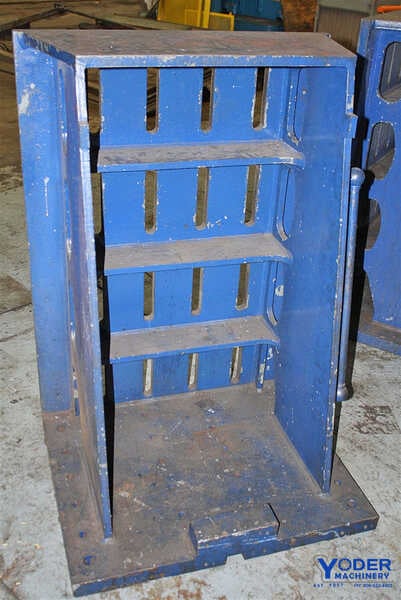 33" x 47-3/4" x 27" Cast iron angle plates, #55459 - Image 10