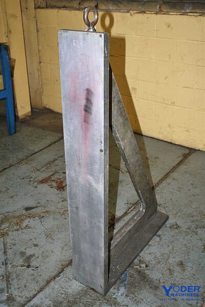 8" x 48" x 18" Aluminum angle plate, #55461 - Image 5