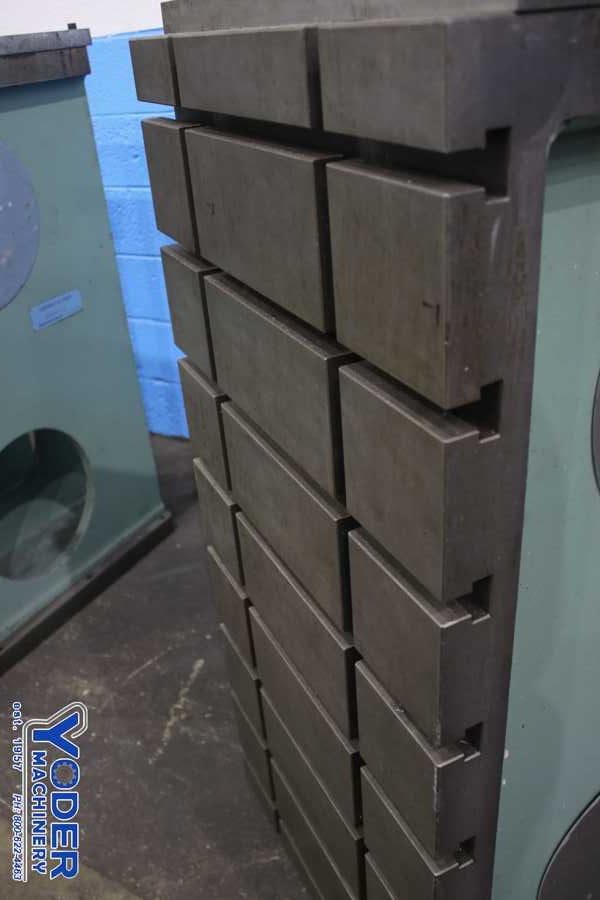 24" x 48" x 30" Giddings & Lewis T-slotted angle plates, stackable, cast iron, #75957 - Image 4