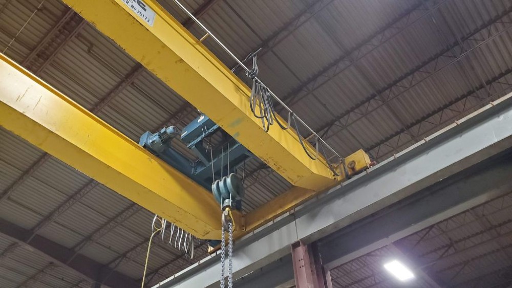 30 Ton, Demag, 37' 0" Span, 22' lift, class D, pendant, 2-speed all motions, rail/runway avail [#2331] - Image 2