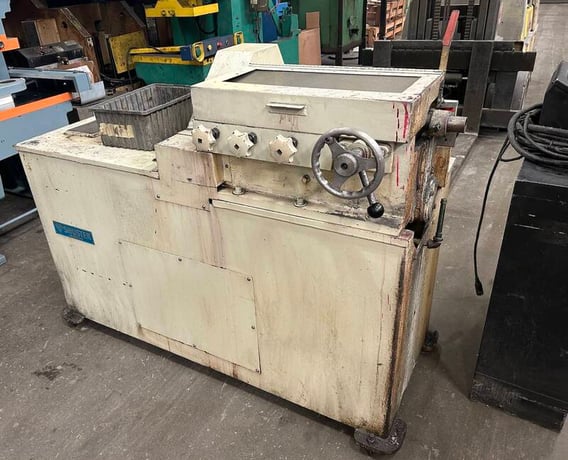 .250-.562" Shuster #3GRS, gear driven bar & tube straightener, .125-1.125" OD x .078" dia tubing, 1998 - Image 1
