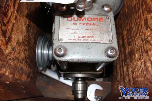 Dumore #2 Versa-Mil, portable drill head, #68693 - Image 4