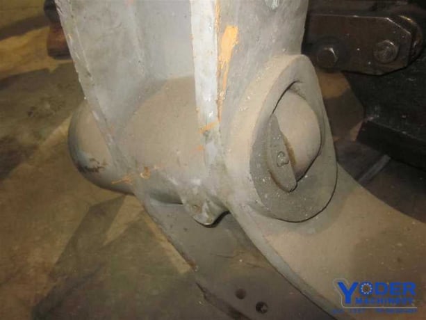 12" Heavy duty steady rest, 3 rollers, 2-3/4" roller width, 7" x 19" base, #53982 - Image 2