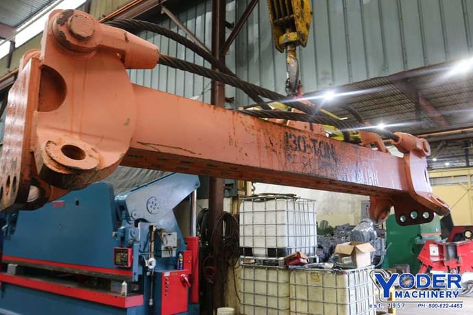 130 Ton, Spreader bar, 15' OA length, 38" OA width, 16" H x 17" W beam, #70869 - Image 10