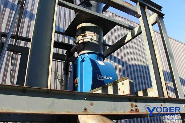 Marathon #TC-2HD, baler & chip collection system, 15 HP, serial #79857, #61739 - Image 9