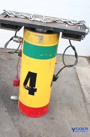 Hydraulic jack, Enerpac #RR150, 150 ton, 13.1102 stroke, 8.0708 outside dimension, #70190 - Image 3