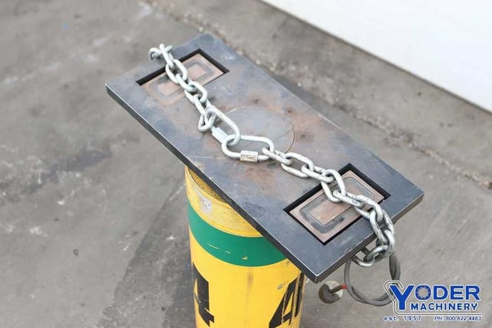 Hydraulic jack, Enerpac #RR150, 150 ton, 13.1102 stroke, 8.0708 outside dimension, #70190 - Image 5