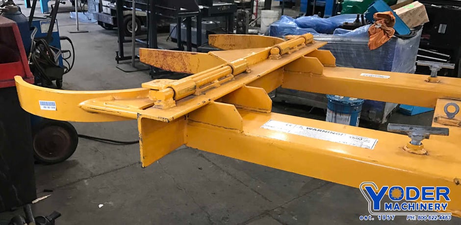 1500 lb. Double form mounted drum gripper #DG, 2 drums, 55 gallon drum size, #67923 - Image 2