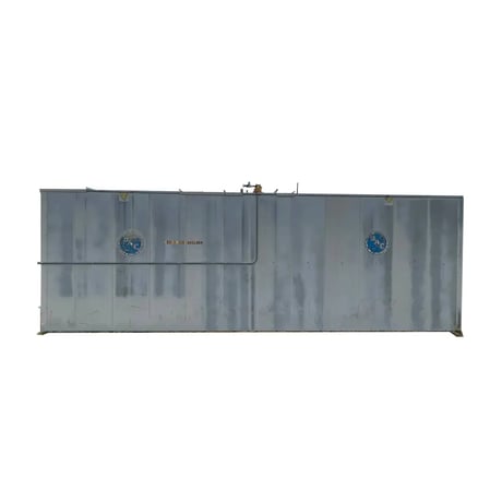 38 Ton, BAC #TSU-940G, Tube Ice Builder, Ammonia (R717, NH3) Refrigeration, 5 HP pump, 280 gallon, 2008 - Image 1