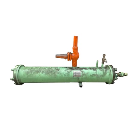 355 psig shell, 100 psig tube, Ametek #GTR-Condenser, Shell & Tube Heat Exchanger, Size 804B-4P, 8" diameter - Image 1