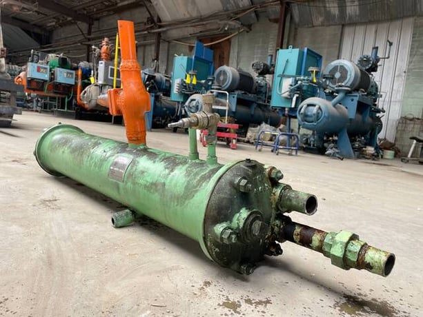 355 psig shell, 100 psig tube, Ametek #GTR-Condenser, Shell & Tube Heat Exchanger, Size 804B-4P, 8" diameter - Image 4