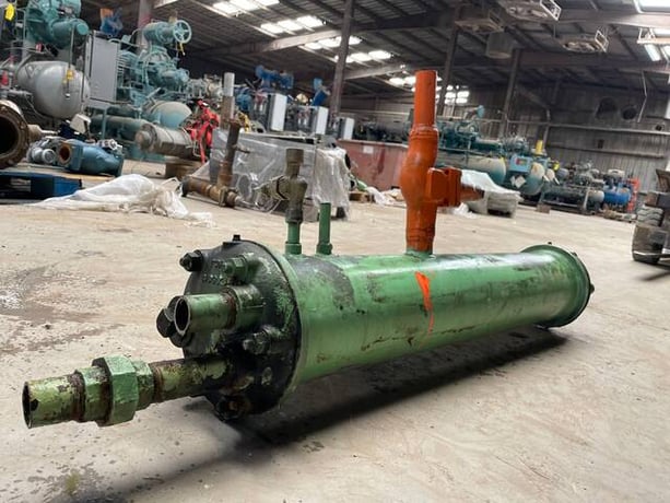 355 psig shell, 100 psig tube, Ametek #GTR-Condenser, Shell & Tube Heat Exchanger, Size 804B-4P, 8" diameter - Image 6