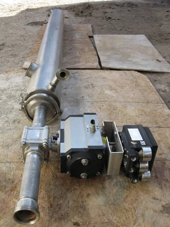 150 psi, Stainless Steel Heat Set 150, Pneumatic positioner PPR-55-3000-4R42021,4' 1/2" inside shaft w/ 3/8" - Image 3