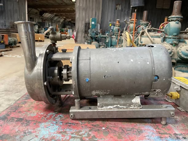 Alfa Laval #LKH20, Alfa-Laval Centrifugal Pump, 5 HP, 3450 RPM motor, 208-230/460 V, 3600 RPM speed, 145 psi - Image 3