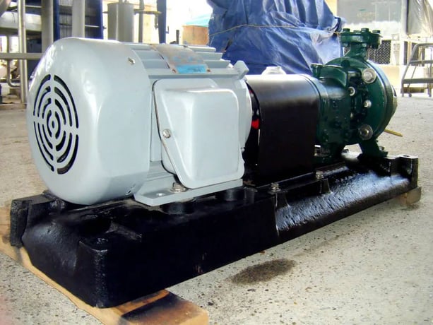 70 GPM @ 140' TDH, Goulds #3196, Centrifugal Pump, 5 HP, 3500 RPM, 230/460 V, 5" diameter Impeller - Image 6