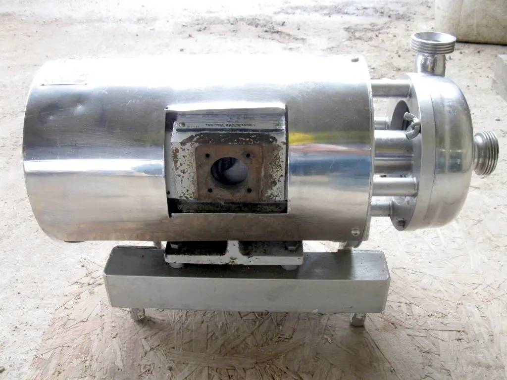 18 GPM, Osaka Sanitary Metal Works #SE-32-15, Centrifugal Pump, 2 HP, 2860/3460 RPM, 200/220 V, 4.375" - Image 3