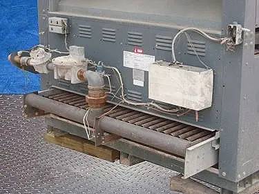 2439000 BTUH Raypak #H4-2500A-CEDRB, Hydronic Hot Water Boiler, 72 HP, 268 sq.ft., 160 psi, 25 burners - Image 2