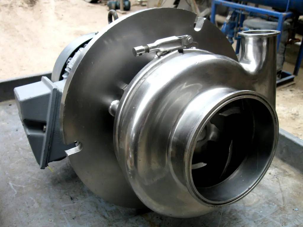Sanitary Centrifugal Pump, 7.5 HP, 1735 RPM, 220-230/440/460 V, 6.5" diameter Impeller - Image 10