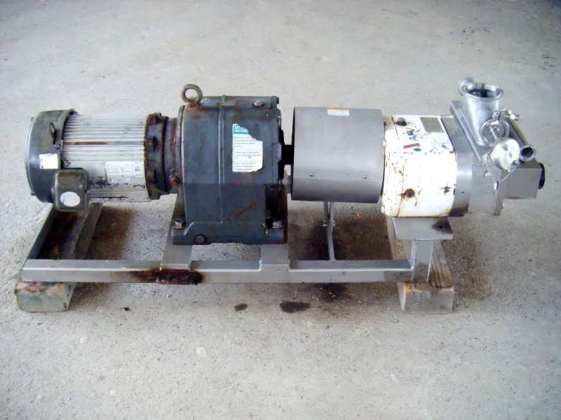 160 GPM, APV #R4RIHD, Positive Displacement Pump, 7.5 HP, 1745 RPM, 208-230/460 V, 1750 RPM speed - Image 3