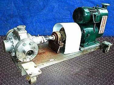 20 GPM, Foster-Wheeler #R1F3-3, Positive Displacement Pump, 3 HP, 150000 SSU, 1740 RPM, 230/460 V, 83.25 RPM - Image 6