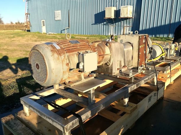 155 GPM, Fristam #FKL150, Positive Displacement Pump, 0.259 Gallons, 15 HP, 176 RPM motor, 208-230/460 V, 600 - Image 3