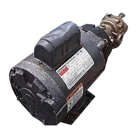 Rotary Positive Displacement Pump #1V360, 0.5 HP, 1725 RPM, 115-230 V, (2) 1" NPT Inlet/Outlet - Image 4