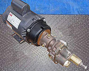 Rotary Positive Displacement Pump #1V360, 0.5 HP, 1725 RPM, 115-230 V, (2) 1" NPT Inlet/Outlet - Image 5