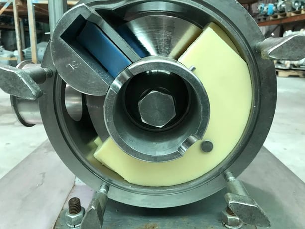 Sine #SPS-35, Positive Displacement Pump, 3 HP, 1760 RPM, 208-230/460 V, 154 RPM speed, (2) 3" Tri-clamp - Image 9