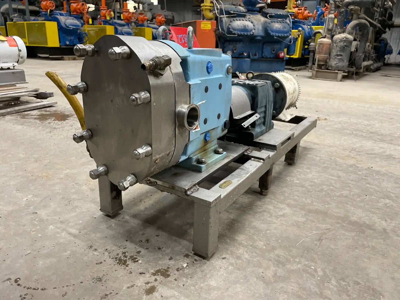 58 GPM @ 450 psi, Waukesha #045-US-JUL2014, Positive Displacement Pump, 2" Tri-Clamp Inlet/Outlet - Image 9