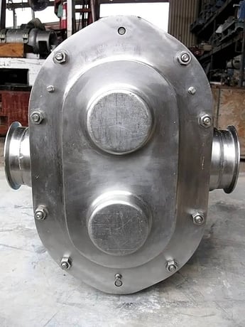 300 GPM, Waukesha Cherry-Burrell #200, Positive Displacement Pump, 600 RPM speed, (2) 8.125" rotors, (2) 4" - Image 4