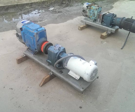 310 GPM @ 200 psi, Waukesha Cherry-Burrell #220, Positive Displacement Pump, 0.52 Gallon, 5 HP, 1750 RPM - Image 4