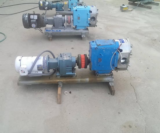 310 GPM @ 200 psi, Waukesha Cherry-Burrell #220, Positive Displacement Pump, 0.52 Gallon, 5 HP, 1750 RPM - Image 6