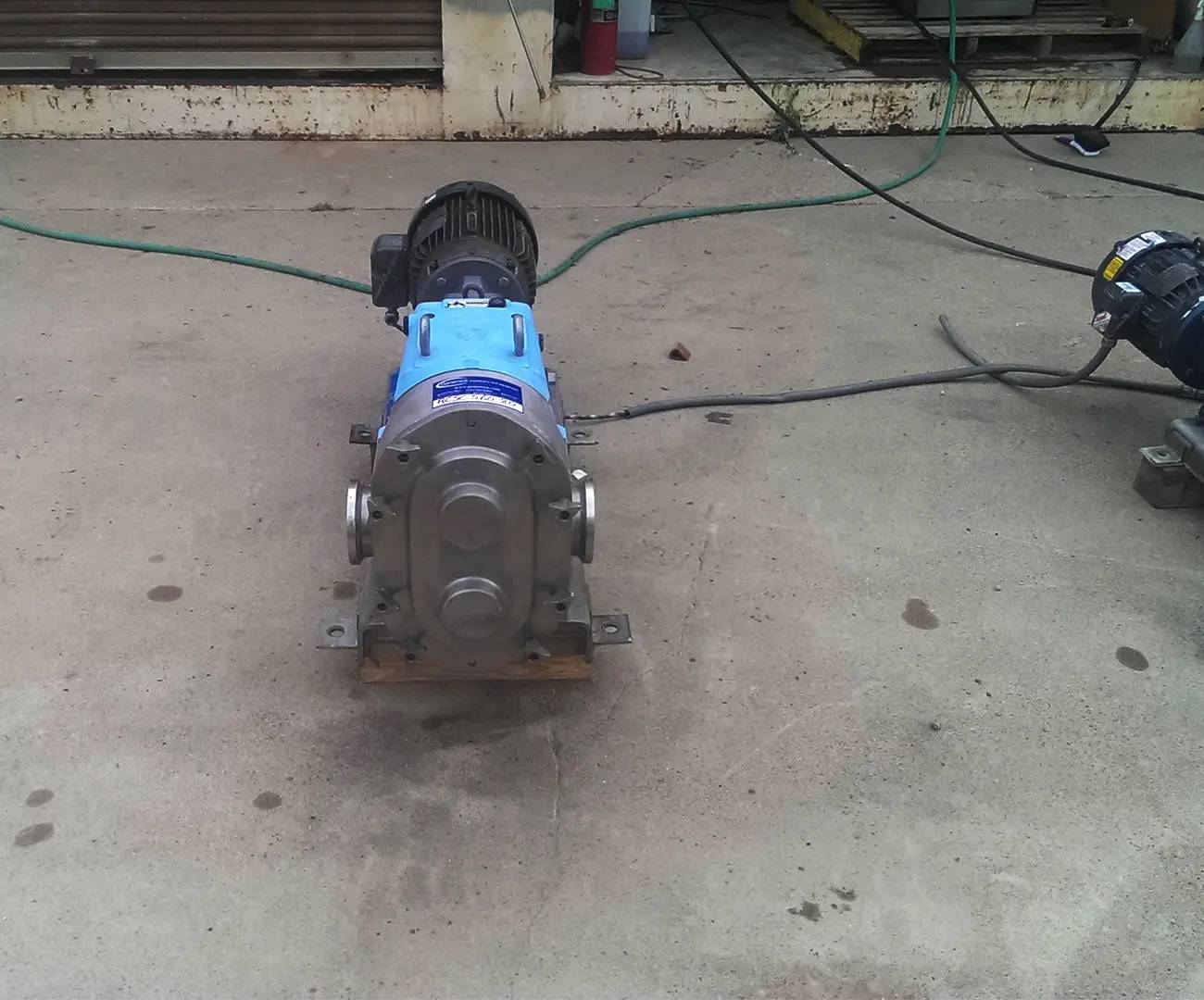 310 GPM @ 200 psi, Waukesha Cherry-Burrell #220-U1, Positive Displacement Pump, 0.522 Gallon, 7.5 HP, 1750 - Image 8
