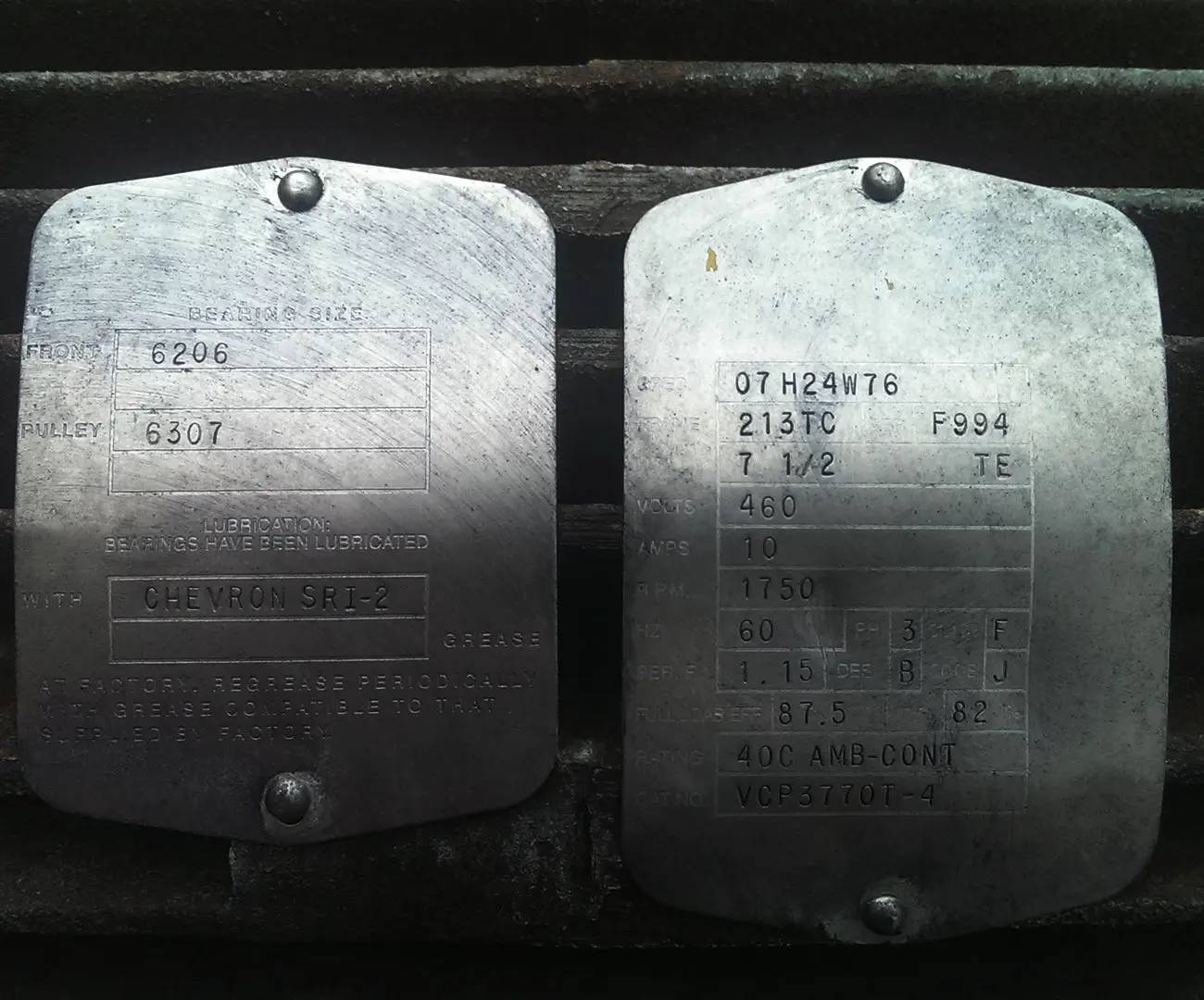 310 GPM @ 200 psi, Waukesha Cherry-Burrell #220-U1, Positive Displacement Pump, 0.522 Gallon, 7.5 HP, 1750 - Image 10