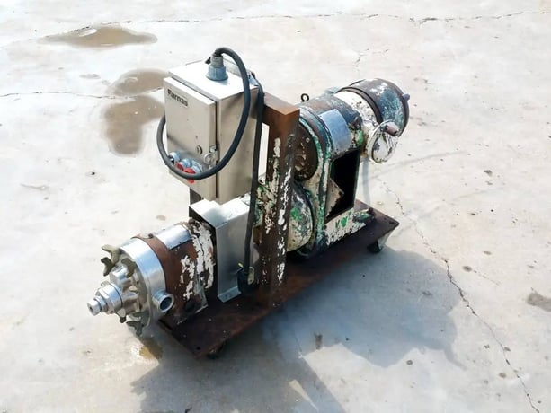 36 GPM @ 150 psi, Waukesha Cherry-Burrell #25, Positive Displacement Pump, 0.06 Gallon, 1.5 HP, 1800 RPM - Image 5