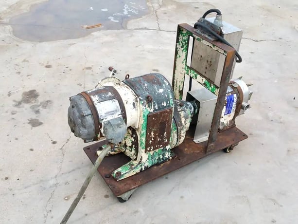 36 GPM @ 150 psi, Waukesha Cherry-Burrell #25, Positive Displacement Pump, 0.06 Gallon, 1.5 HP, 1800 RPM - Image 10